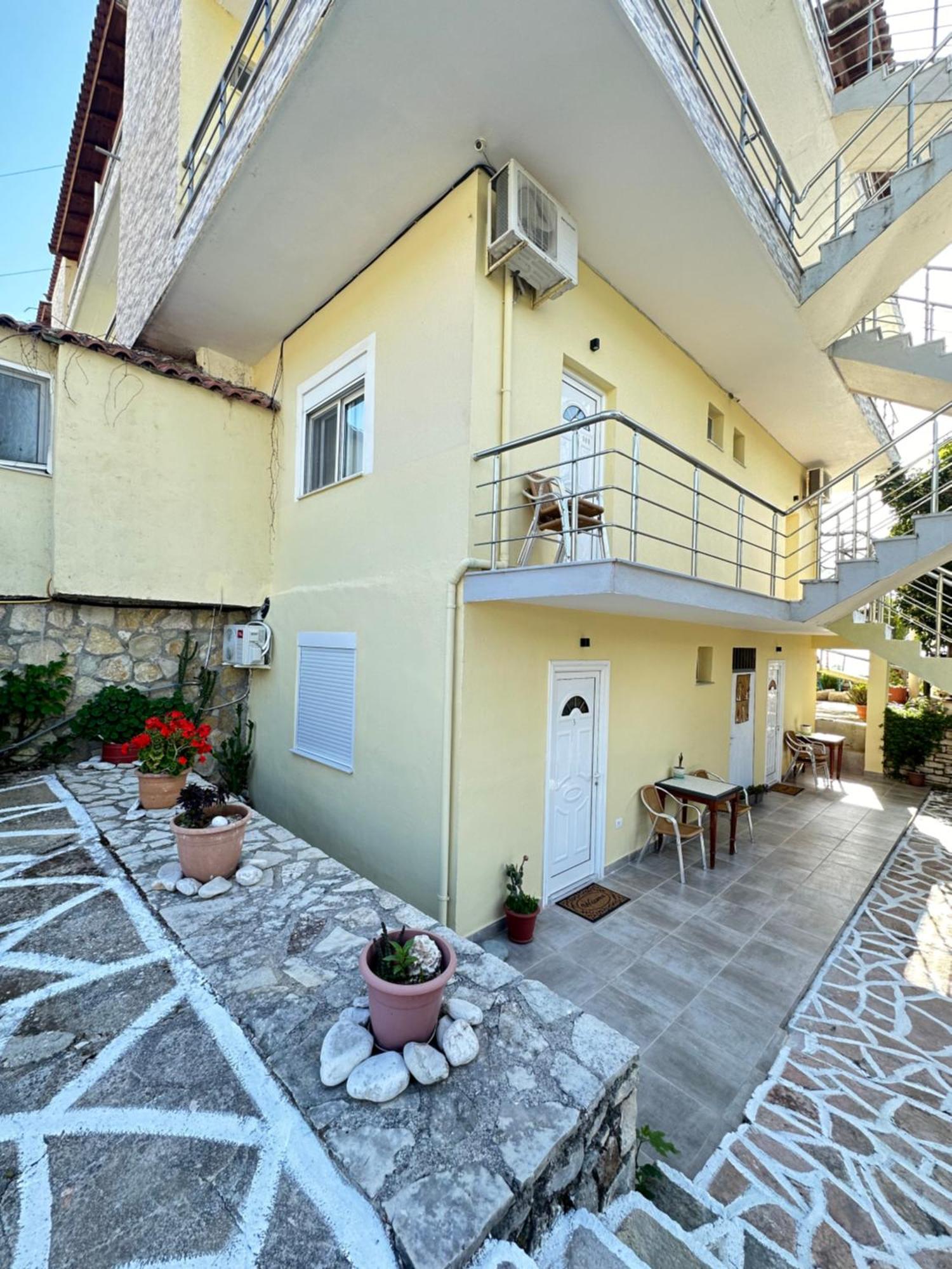 Potami Seashell Hotel Himare Ngoại thất bức ảnh