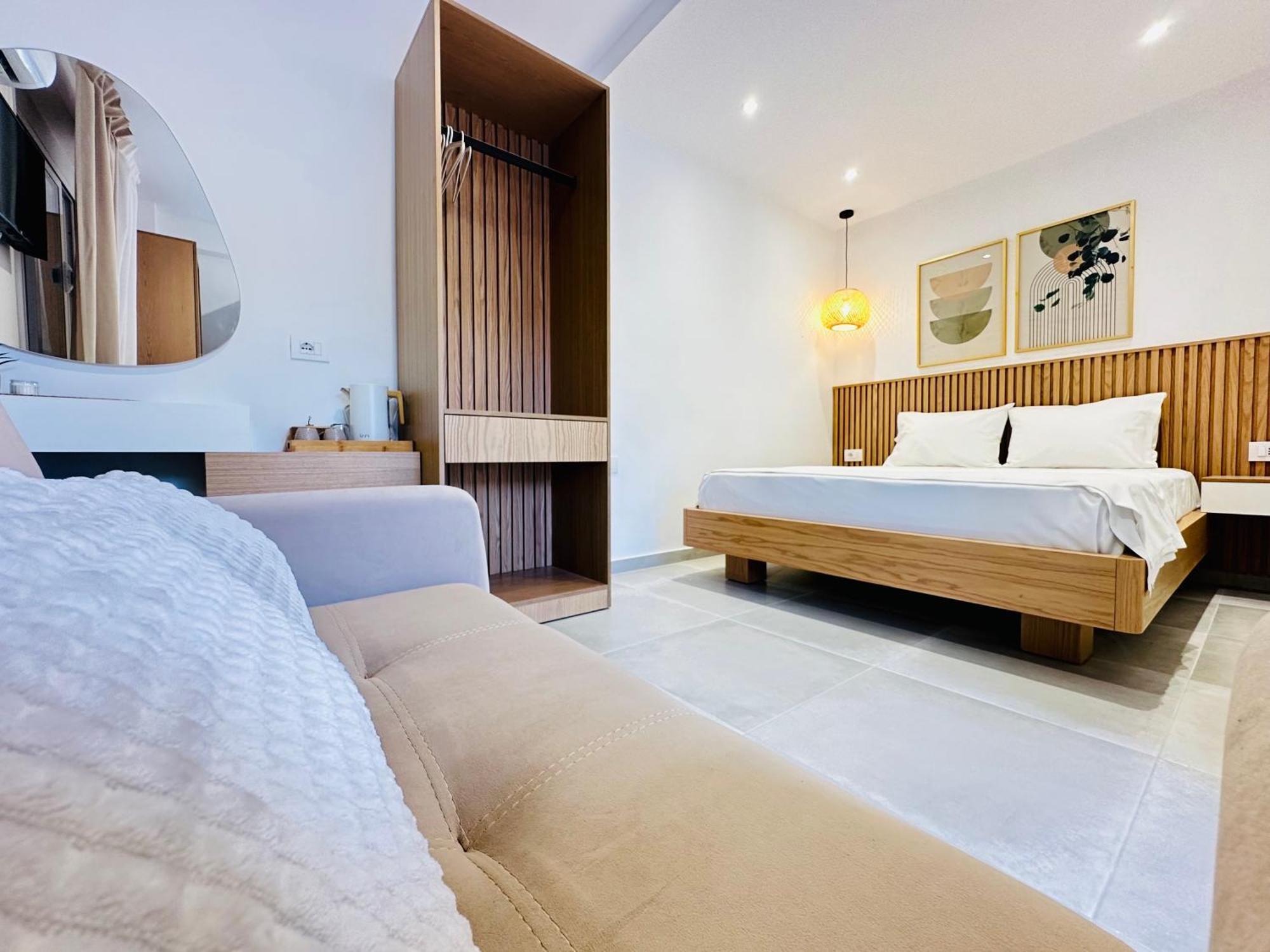 Potami Seashell Hotel Himare Ngoại thất bức ảnh