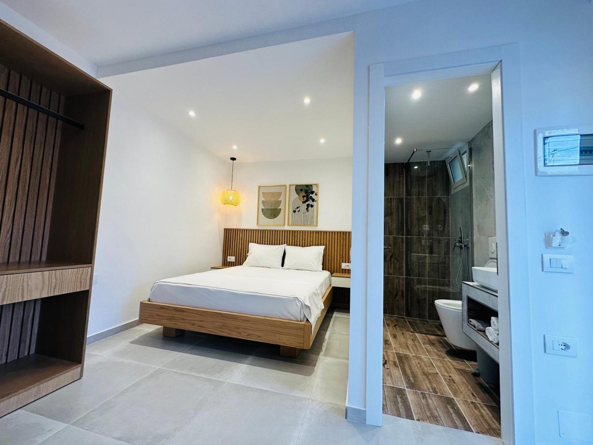 Potami Seashell Hotel Himare Ngoại thất bức ảnh