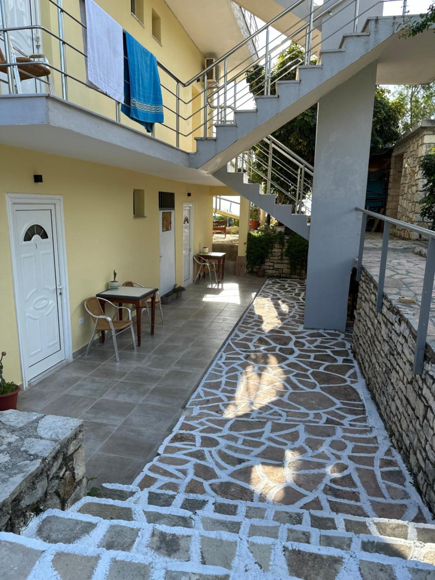 Potami Seashell Hotel Himare Ngoại thất bức ảnh
