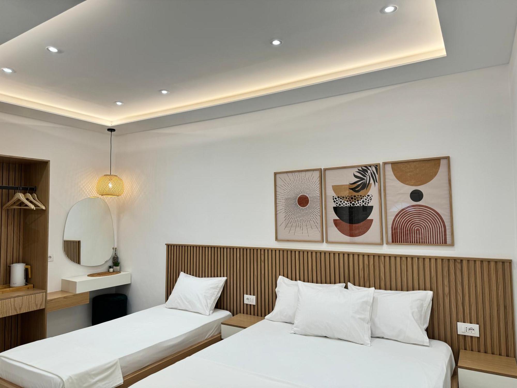 Potami Seashell Hotel Himare Ngoại thất bức ảnh